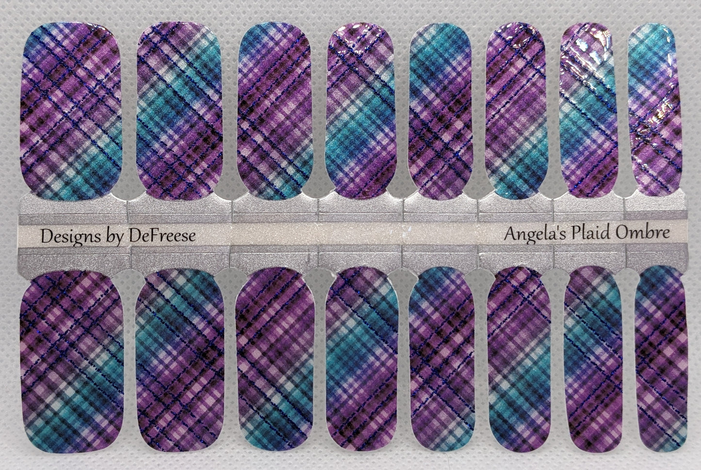 Angela's Plaid Ombre