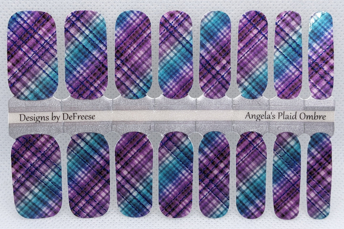 Angela's Plaid Ombre