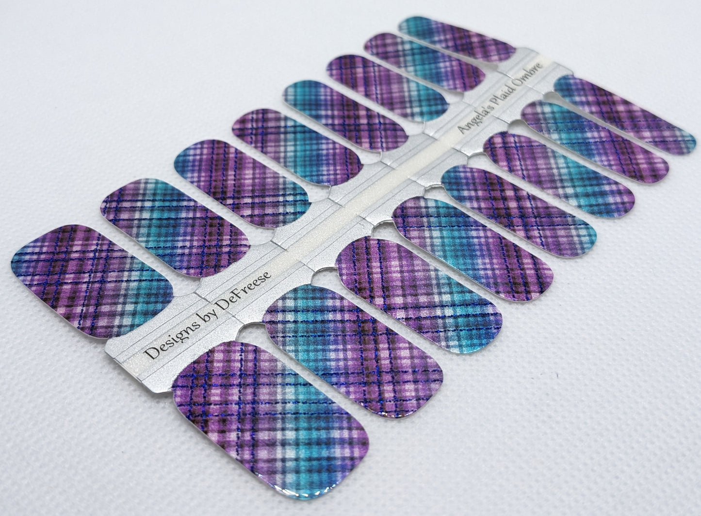 Angela's Plaid Ombre
