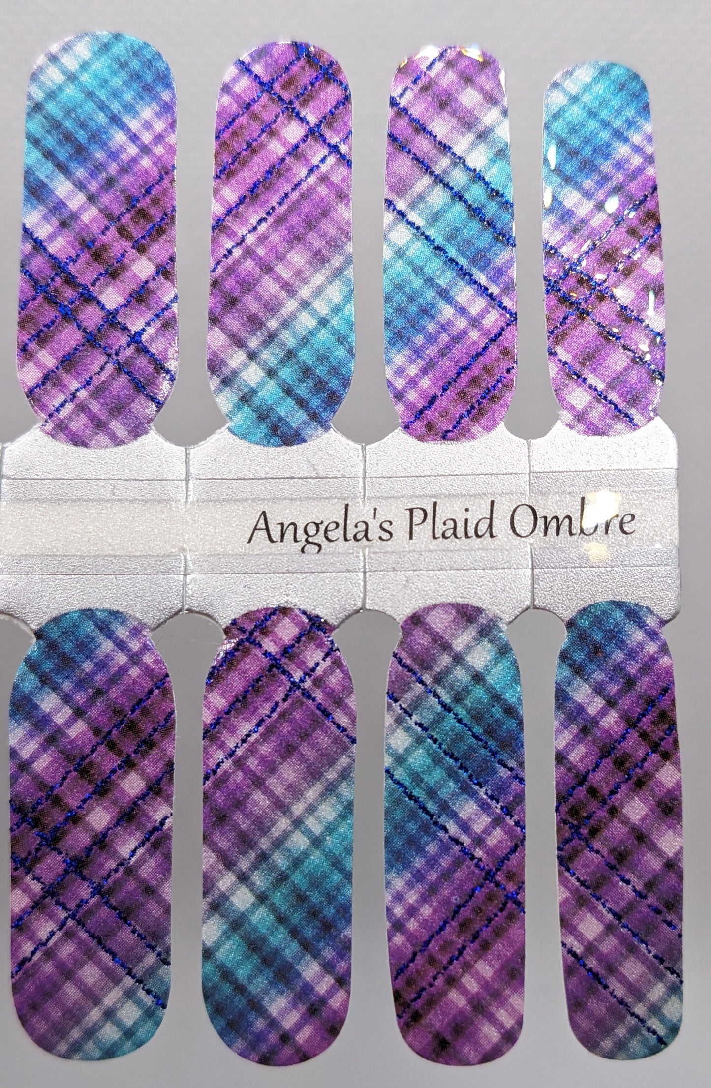 Angela's Plaid Ombre