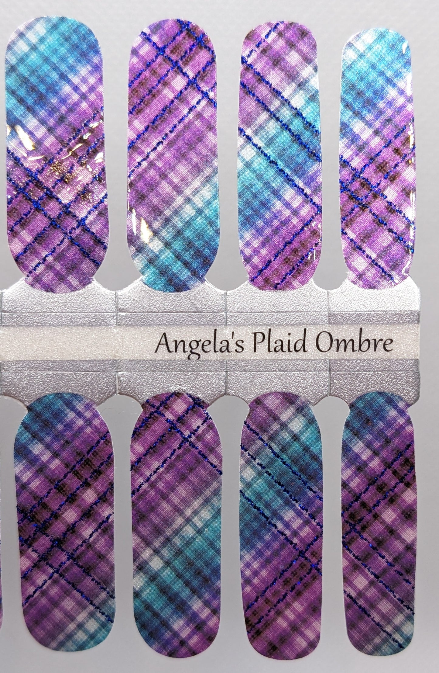 Angela's Plaid Ombre