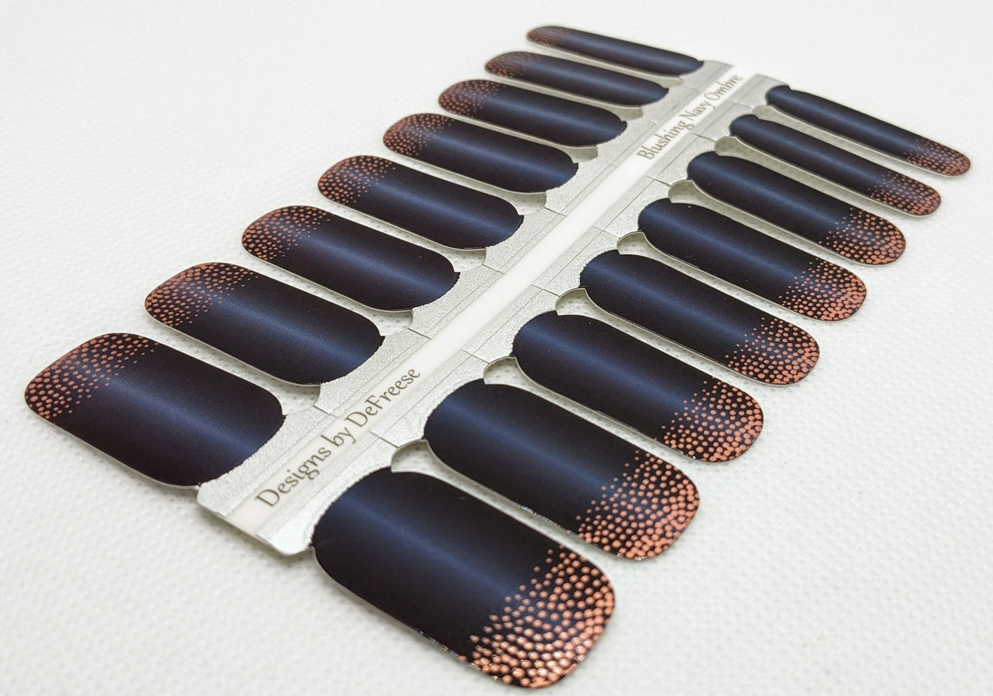 Blushing Navy Ombre