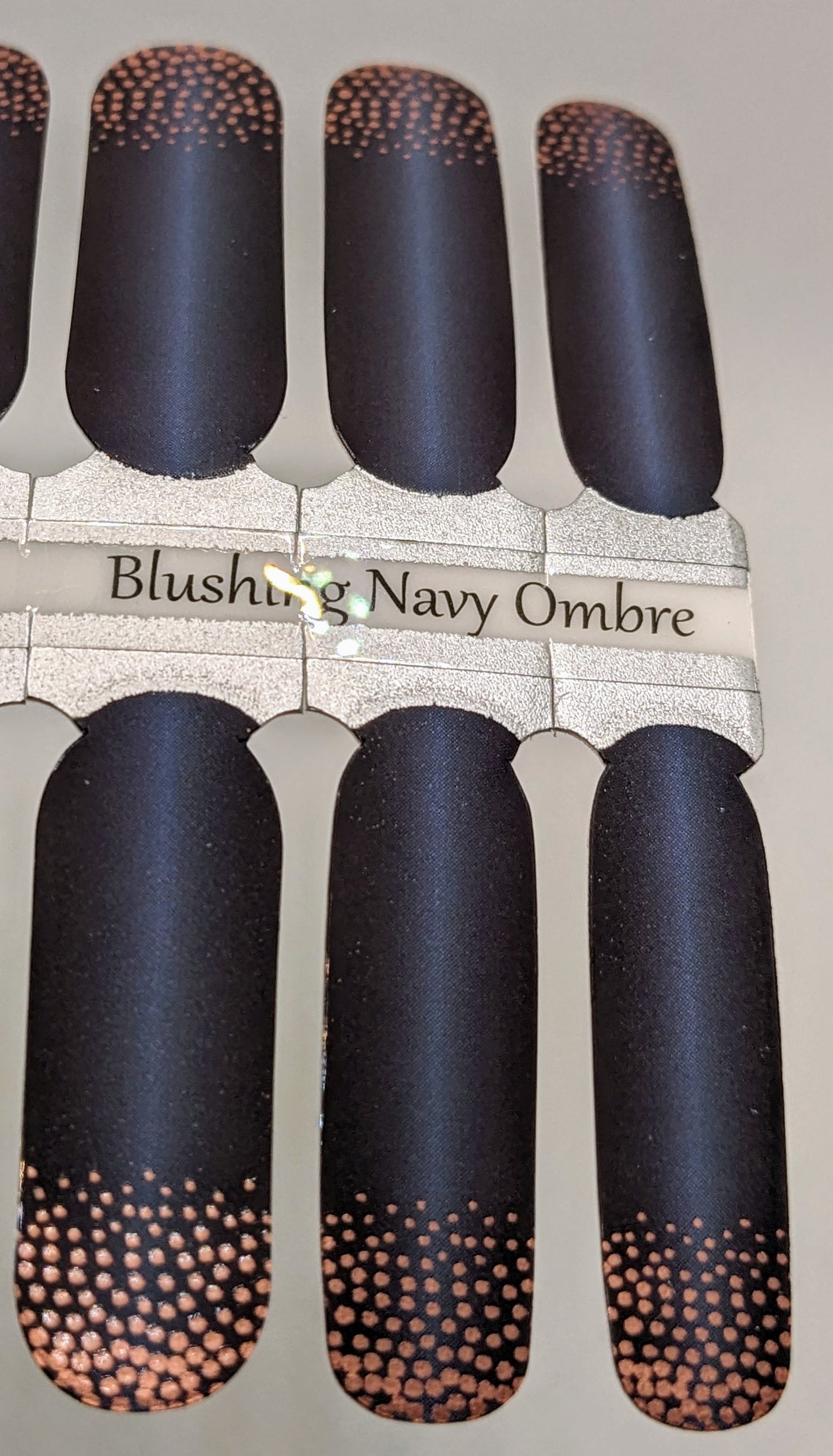 Blushing Navy Ombre
