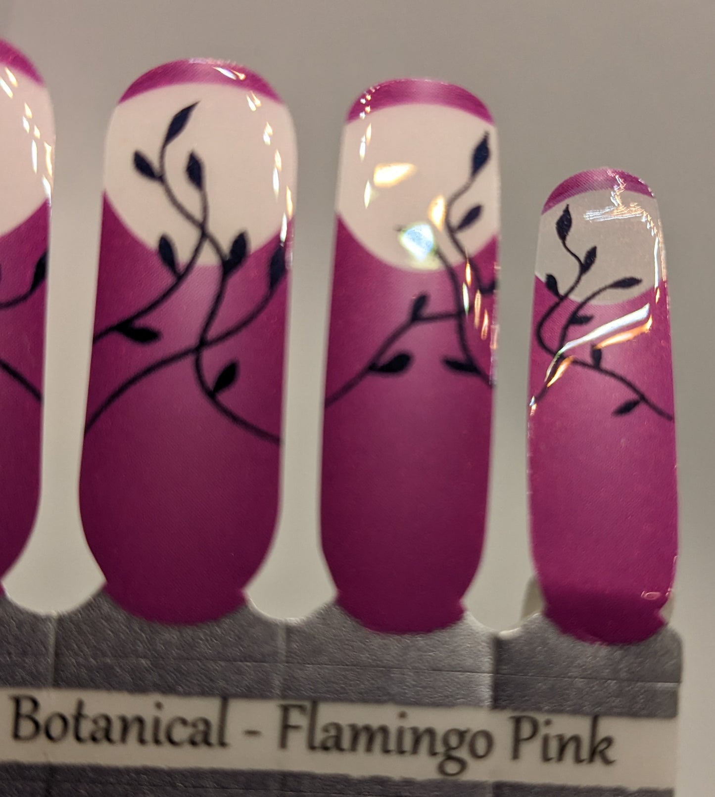 French Botanical-Flamingo Pink