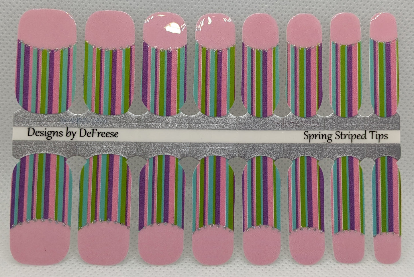 Spring Striped Tips