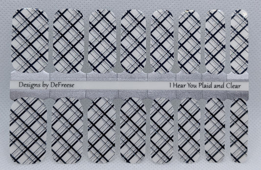 I Hear You Plaid and Clear