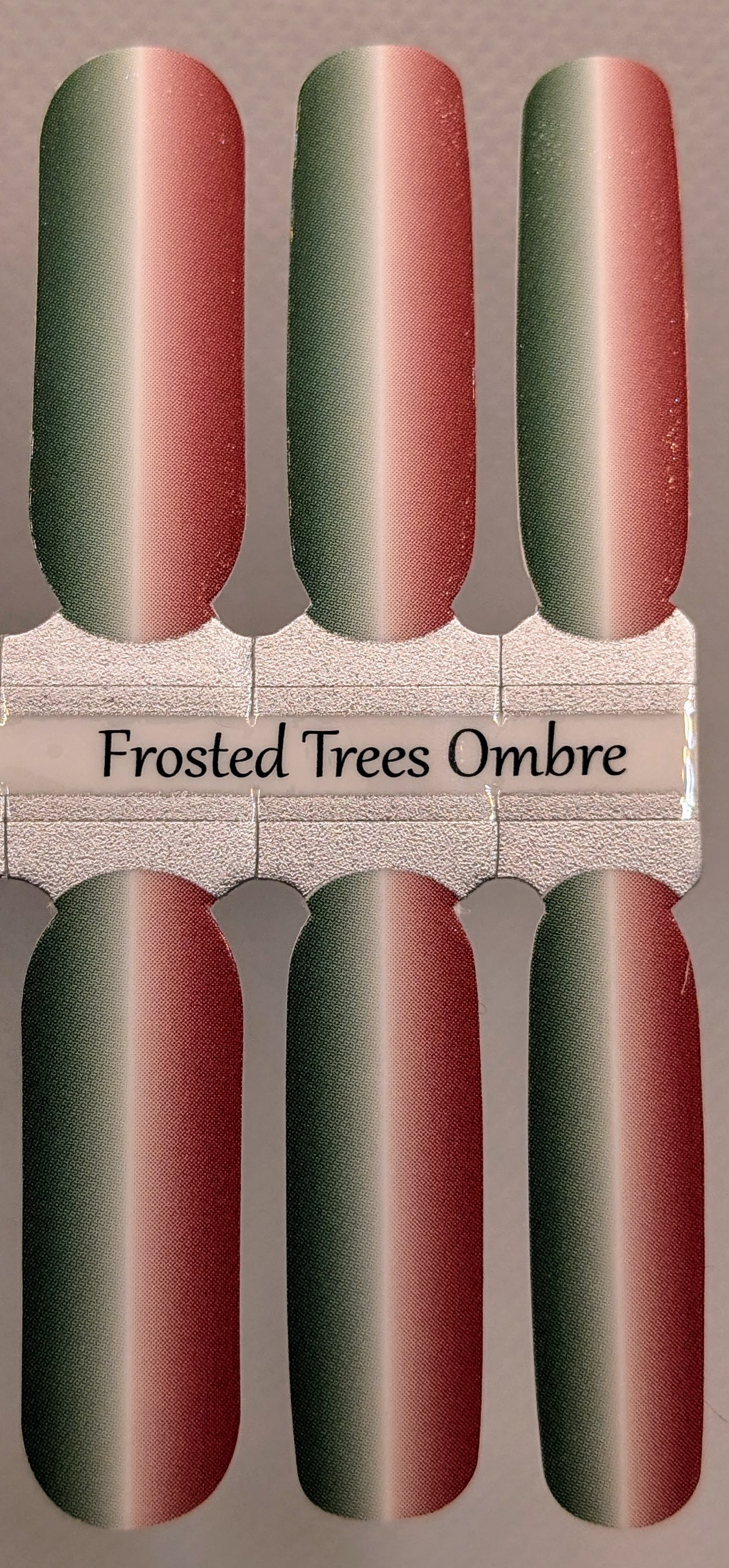 Frosted Trees Ombre