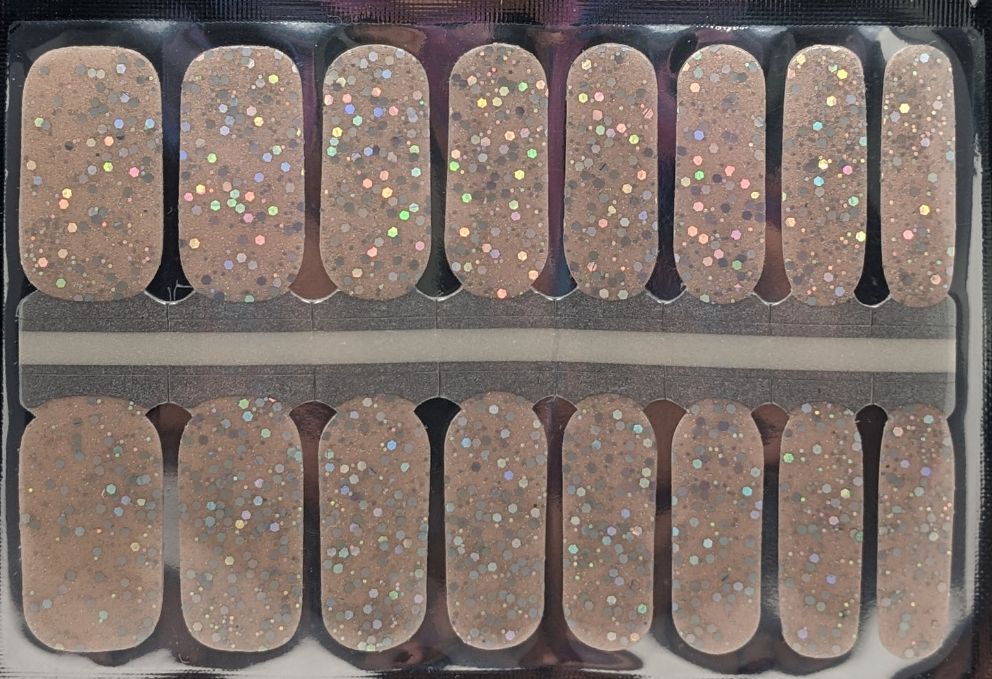16 Count Huizi Stock Wraps - Glitter