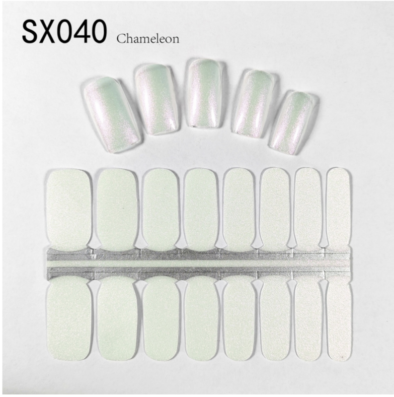 16 Count Kikilee Stock Wraps - Chameleon (Not all top coats cooperate)