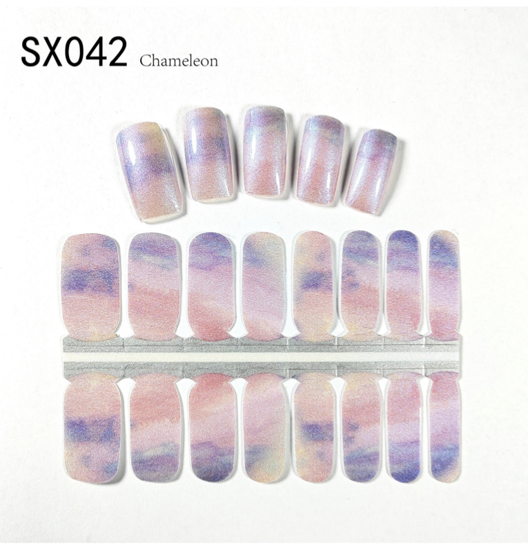 16 Count Kikilee Stock Wraps - Chameleon (Not all top coats cooperate)