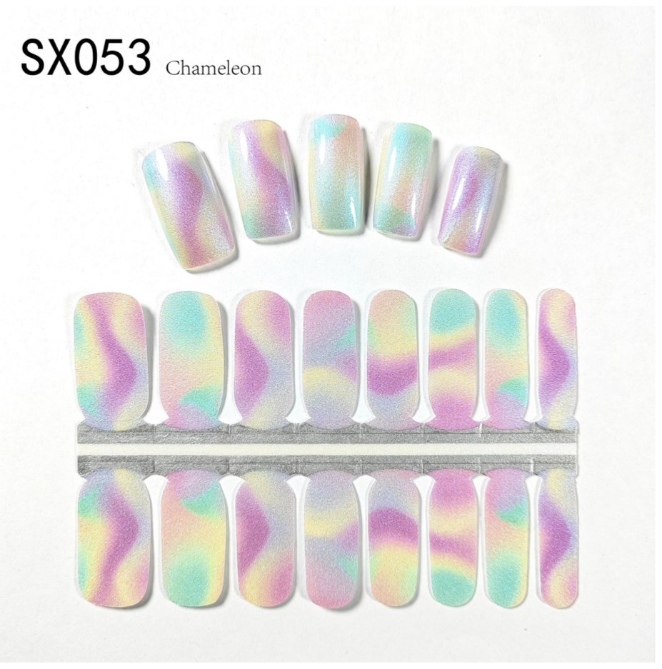 16 Count Kikilee Stock Wraps - Chameleon (Not all top coats cooperate)
