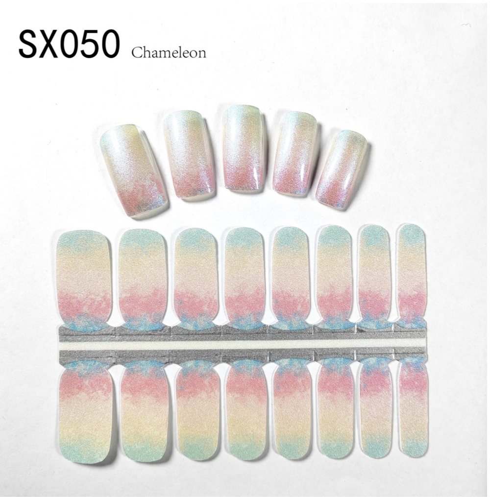 16 Count Kikilee Stock Wraps - Chameleon (Not all top coats cooperate)