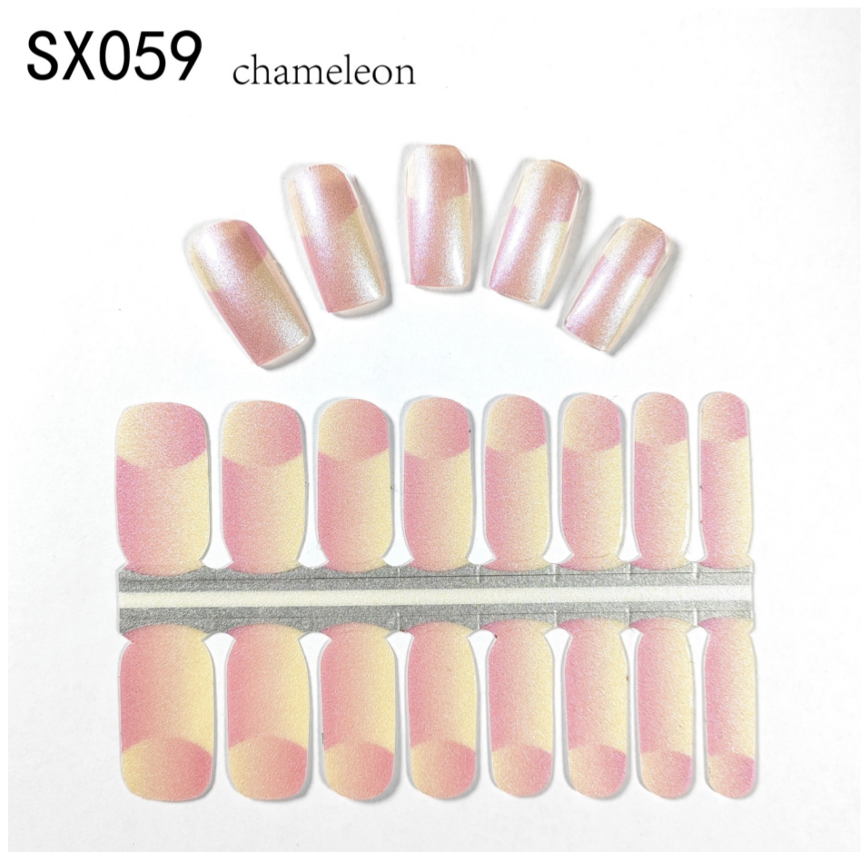 16 Count Kikilee Stock Wraps - Chameleon (Not all top coats cooperate)