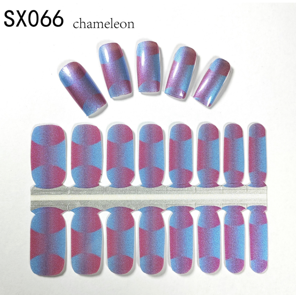 16 Count Kikilee Stock Wraps - Chameleon (Not all top coats cooperate)