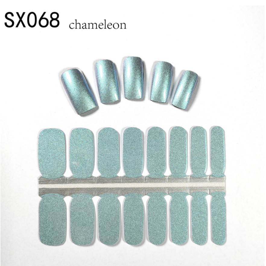 16 Count Kikilee Stock Wraps - Chameleon (Not all top coats cooperate)