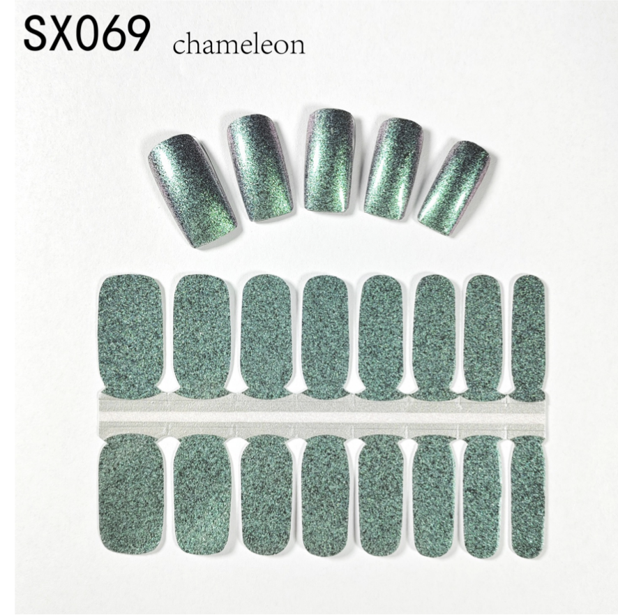 16 Count Kikilee Stock Wraps - Chameleon (Not all top coats cooperate)