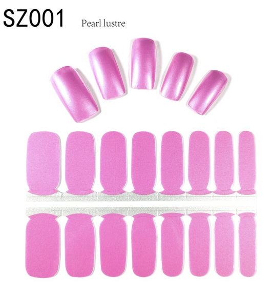 16 Count Kikilee Stock Wraps - Pearl Finish (Not all top coats cooperate)