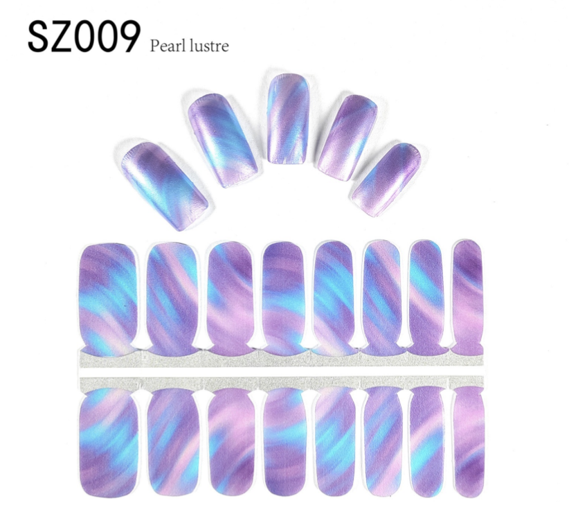 16 Count Kikilee Stock Wraps - Pearl Finish (Not all top coats cooperate)