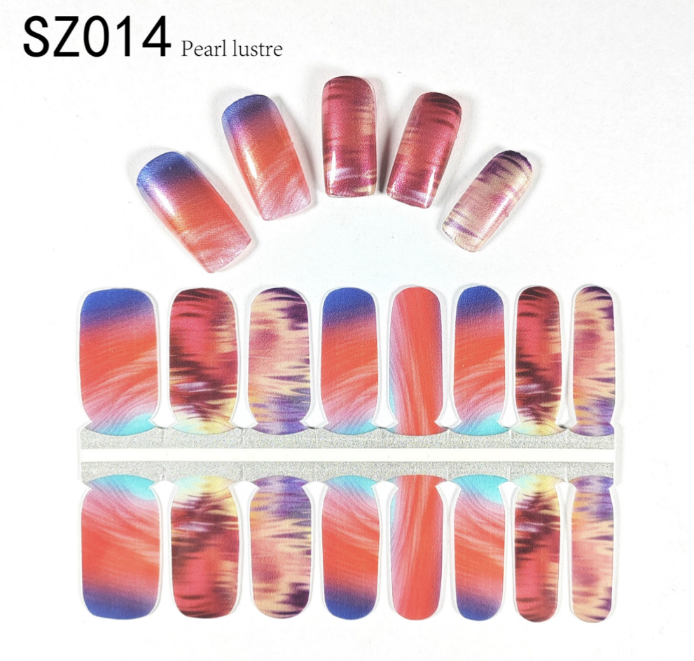 16 Count Kikilee Stock Wraps - Pearl Finish (Not all top coats cooperate)