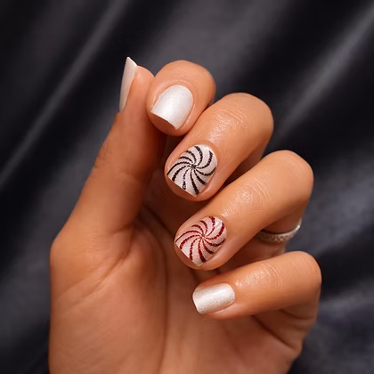Black and Red Swirls