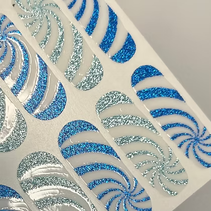 Blue Swirls