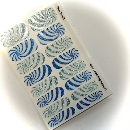 Blue Swirls