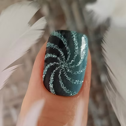 Blue Swirls