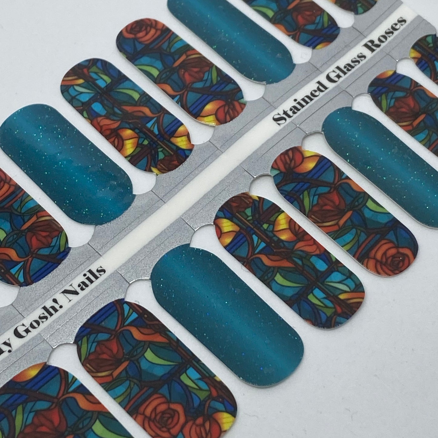 Stained Glass Roses