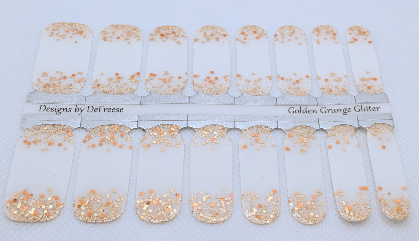 Golden Grunge Glitter