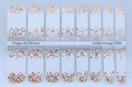 Golden Grunge Glitter