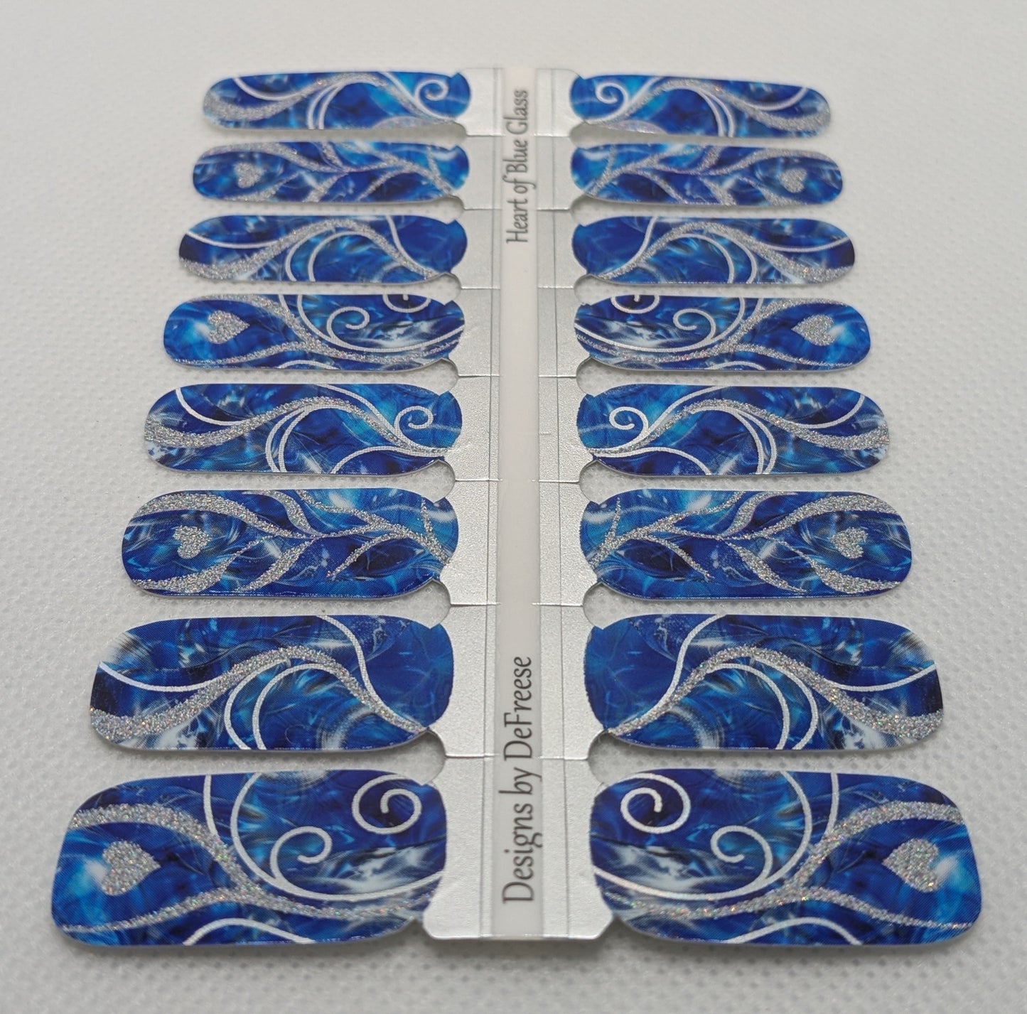 Heart of Blue Glass