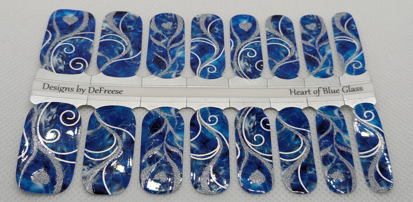 Heart of Blue Glass