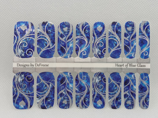 Heart of Blue Glass