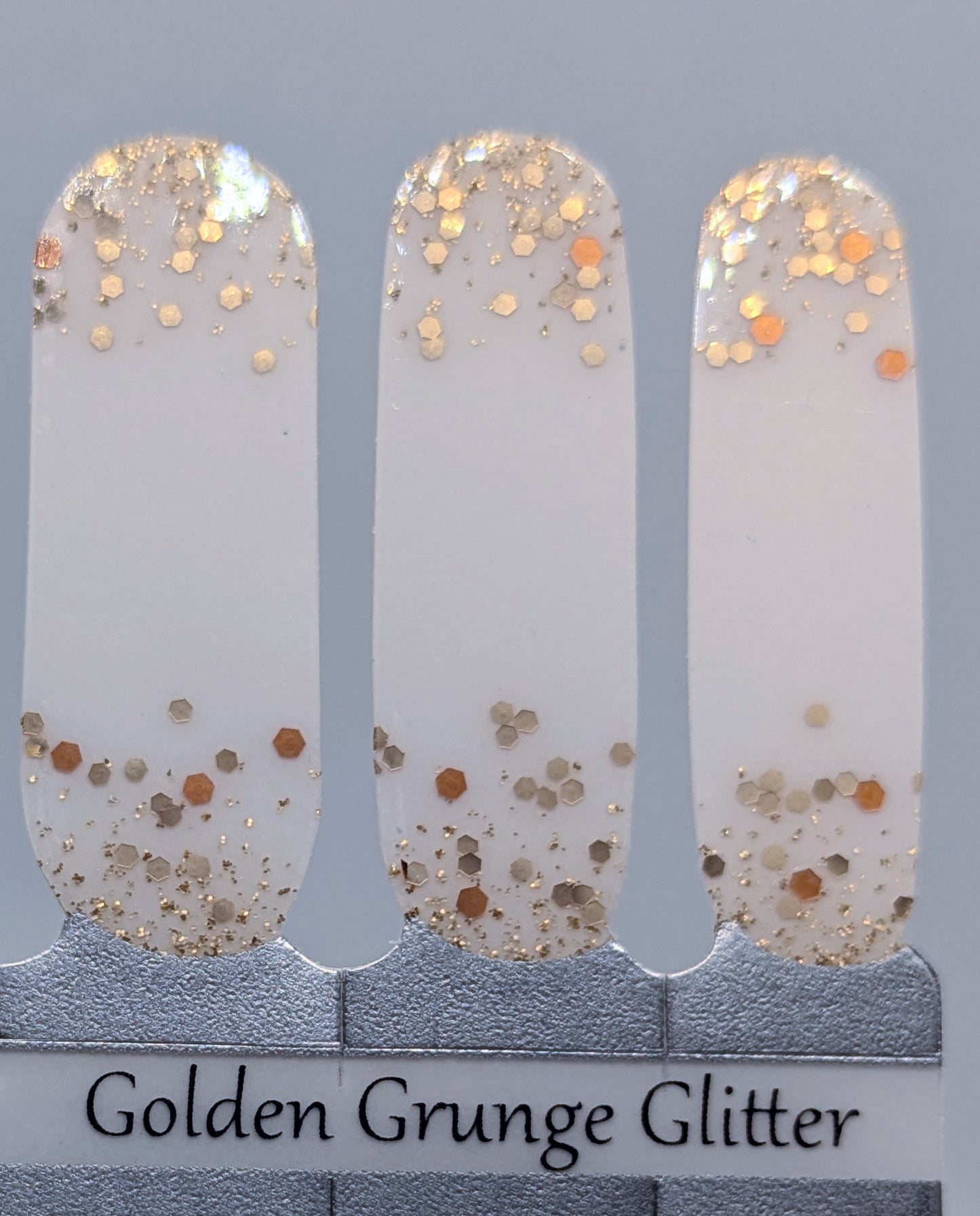 Golden Grunge Glitter