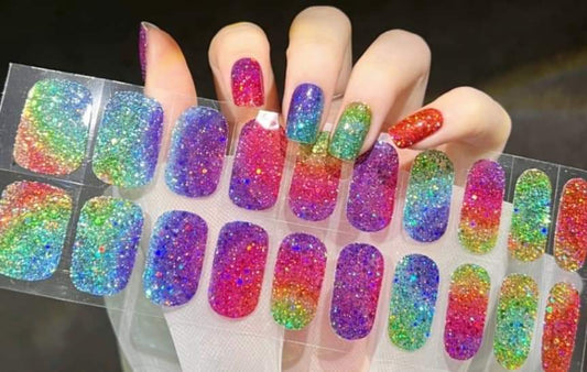 20 Ct Kikilee Gel-like Wraps - No Lamp Required! (No top coat needed!)