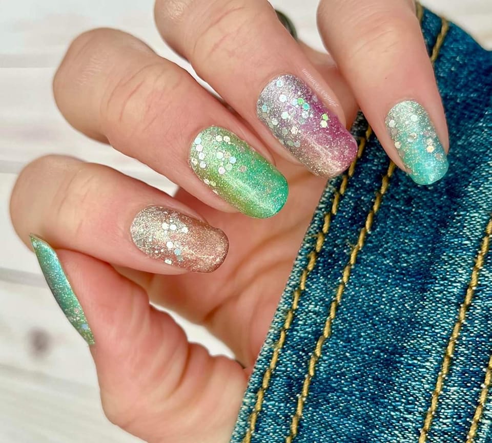 Pastel Rainbow Grunge