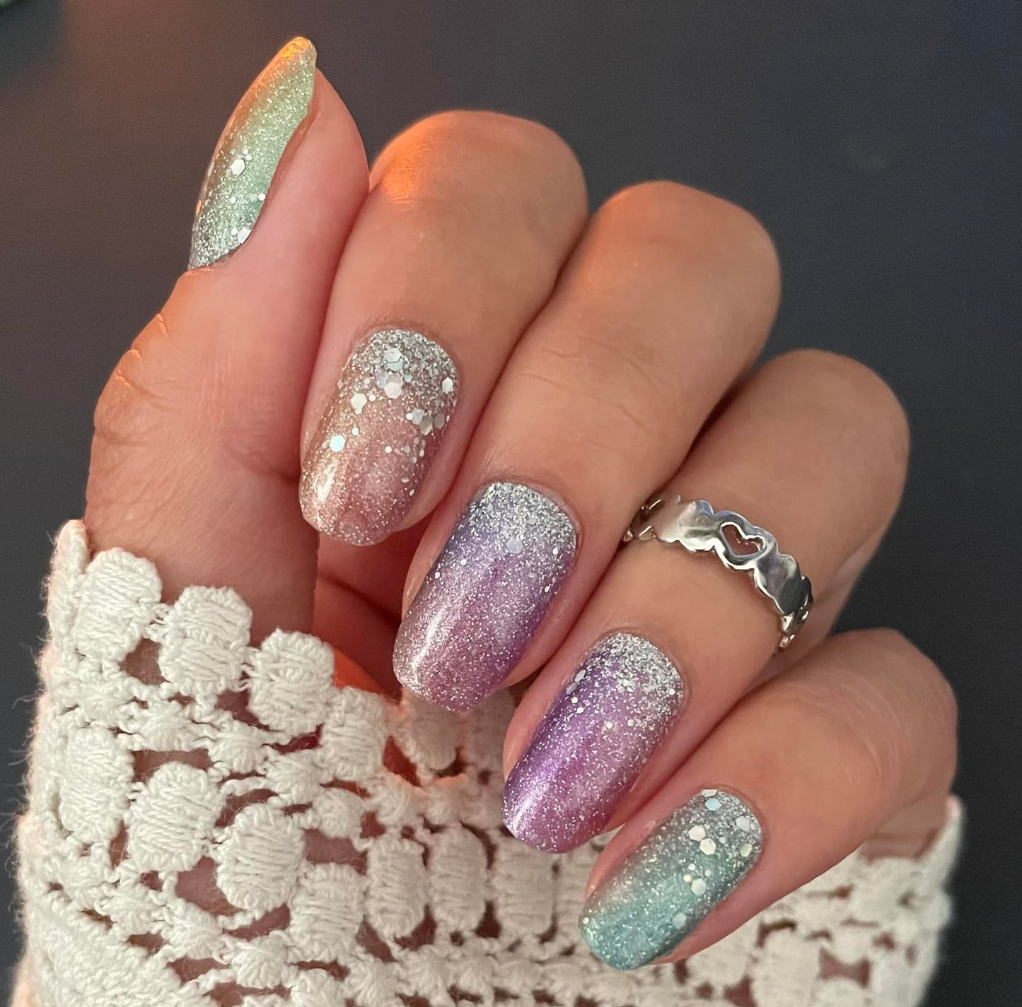 Pastel Rainbow Grunge
