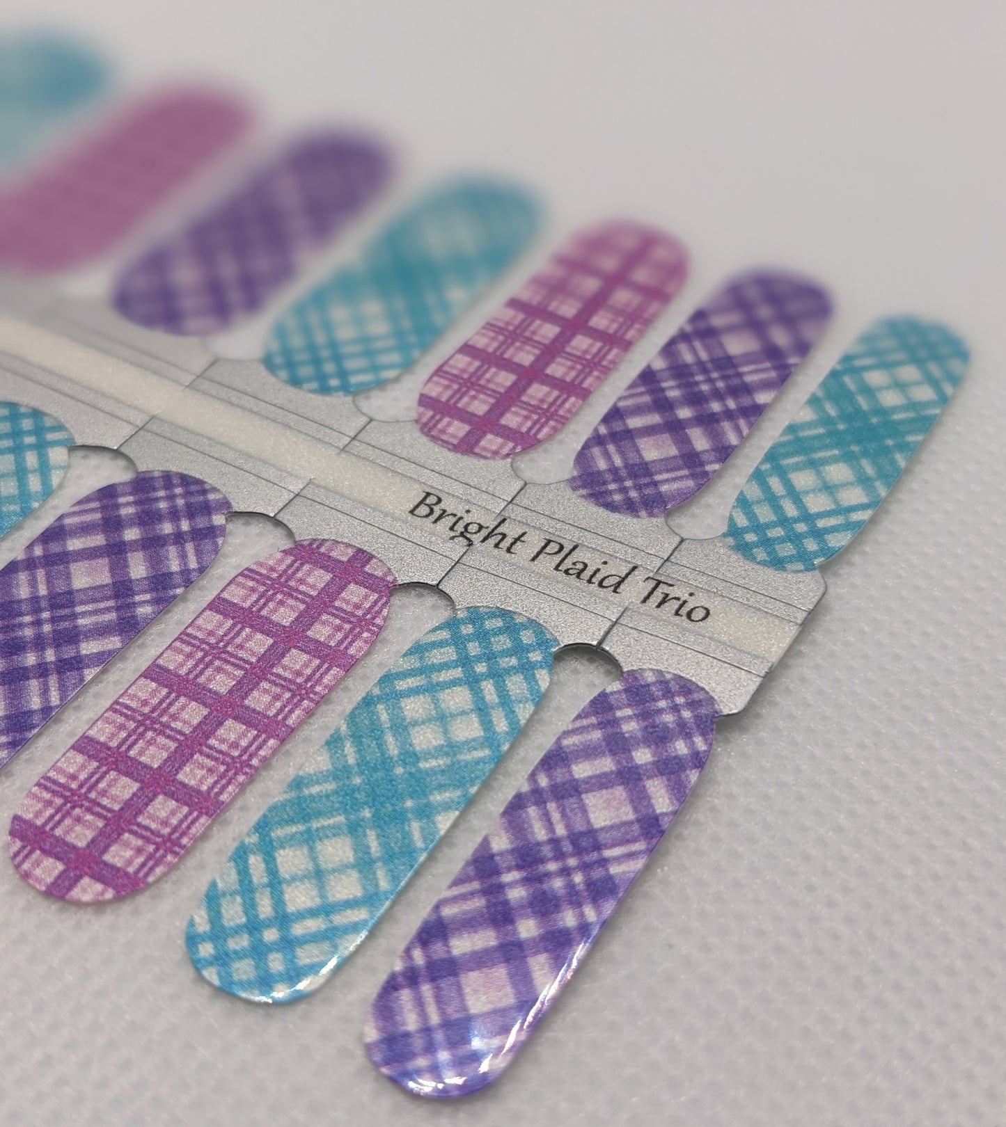 Bright Plaid Trio