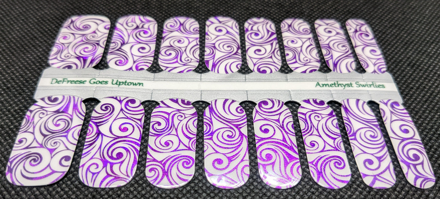 Amethyst Swirlies