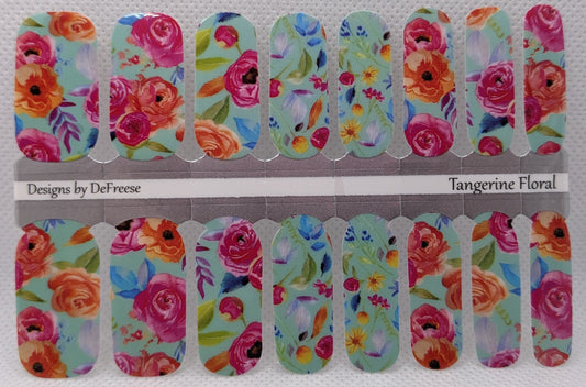 Tangerine Floral