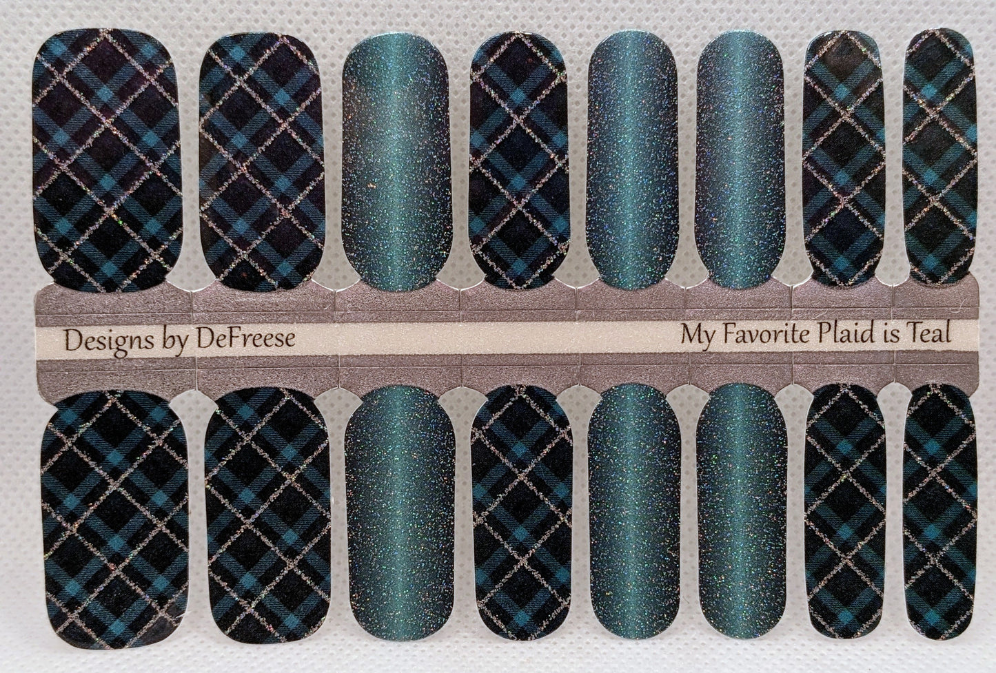 My Favorite Plaid is Teal
