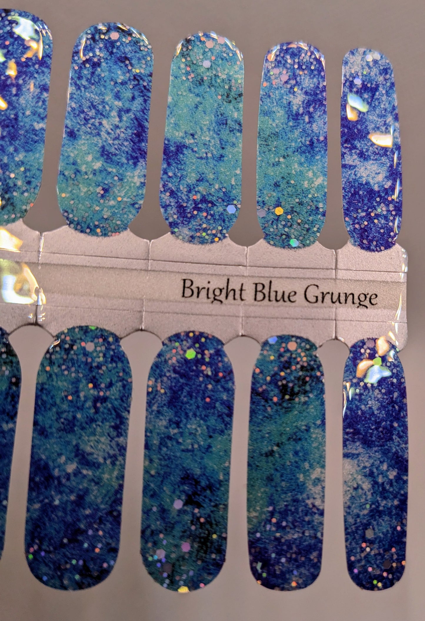 Bright Blue Grunge