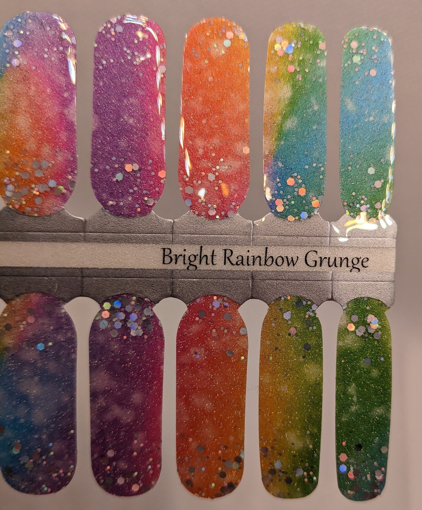 Bright Rainbow Grunge